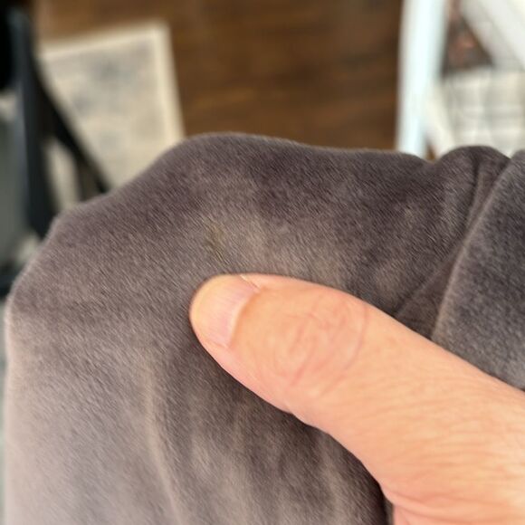 House of Harlow 1960 Women velour track suit jogger pants slate charcoal gray XL - Picture 15 of 15